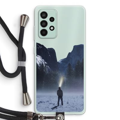 Wanderlust: Samsung Galaxy A52s 5G Transparant Hoesje met koord