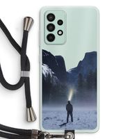 Wanderlust: Samsung Galaxy A52s 5G Transparant Hoesje met koord