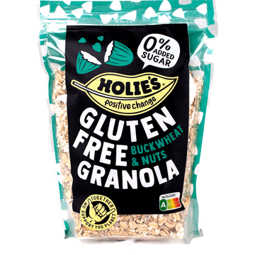 Holie&apos;s Gluten Free Buckwheat & Nuts Granola 330g bij Jumbo