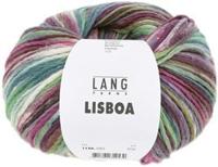 Lang Yarns Lisboa 0002 Pruim/Fuchsia/Petrol/Olijf