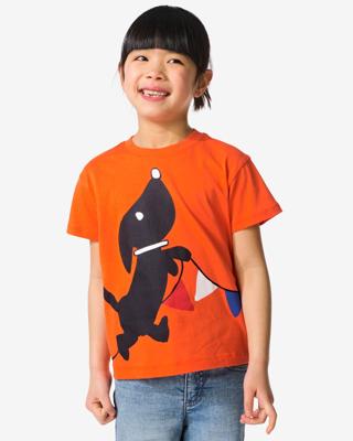 HEMA Takkie en Siepie kinder T-shirt Koningsdag oranje (oranje)