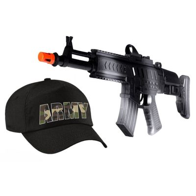 2-Delig verkleedaccessoires set leger/soldaten voor volwassenen
