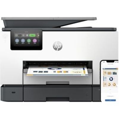 HP OfficeJet Pro 9130b All-in-One printer, Kleur, Printer voor Kleine en middelgrote ondernemingen,