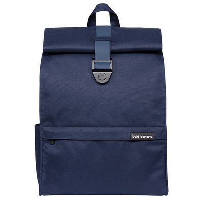Bold Banana Roll Top Backpack Rugzak 15.6&apos;&apos; Nautic Navy