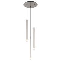 Globo Design hanglampRyan 3-lichts nikkel - 15629N-3