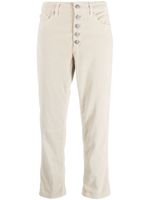 DONDUP pantalon en coton Carmen à coupe slim - Tons neutres