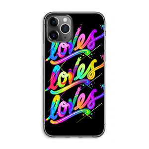 Loves: iPhone 11 Pro Max Transparant Hoesje