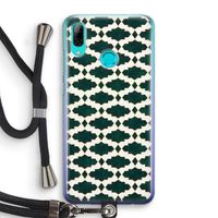Moroccan tiles: Huawei P Smart (2019) Transparant Hoesje met koord