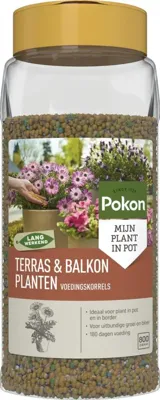 Pokon Terras & Balkon Planten Voedingskorrels 800g