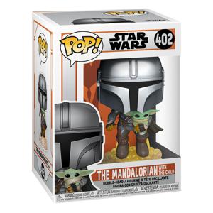 Star Wars The Mandalorian POP! TV Vinyl Figure Mando Flying w/ Jet Pack 9cm