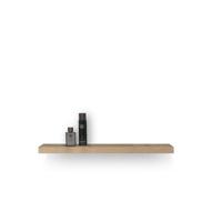 Looox Wooden Wall Shelf Free 80cm, eiken old grey - thumbnail