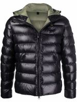 Blauer doudoune zippée à capuche - Noir