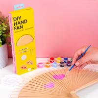 DIY houten waaier