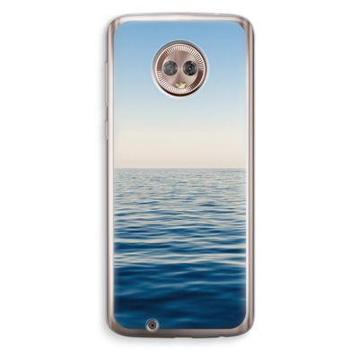 Water horizon: Motorola Moto G6 Transparant Hoesje