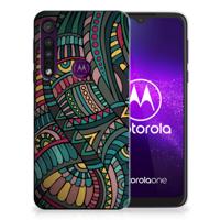 Motorola One Macro | TPU bumper | Aztec