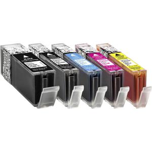 Basetech Inktcartridge vervangt Canon PGI-550PGBK XL, CLI-551BK XL, CLI-551C XL, CLI-551M XL, CLI551Y XL Compatibel Combipack Zwart, Foto zwart, Cyaan,