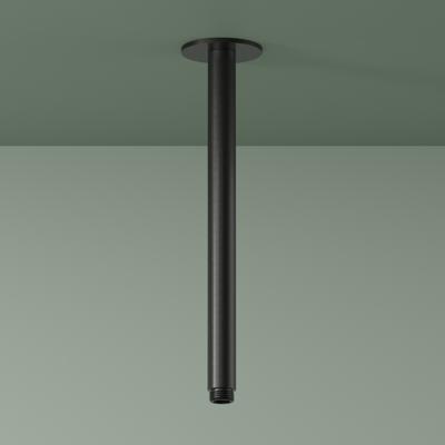 Plafondbuis Hotbath Ace 30 cm Geborsteld Zwart PVD