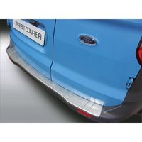 Bumper beschermer passend voor Ford Transit/Tourneo Courier 7/2014- Zwart GRRBP742