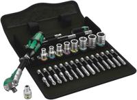 Wera 8100 SA 6 Zyklop Speed-ratelset, 1/4"-aandrijving, metrisch , 28 -delig - 1 stuk(s) - 05004016001