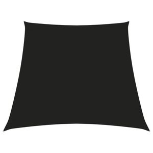 VidaXL Zonnezeil trapezium 3/5x4 m oxford stof zwart