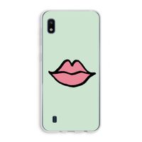 Kusje: Samsung Galaxy A10 Transparant Hoesje