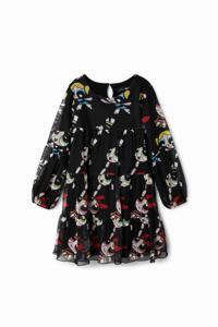 Tulen jurk met Powerpuff Girls - BLACK - 11/12