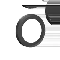BodyGuardz Pure 3 lensbeschermers iPhone Air - Black