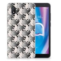 Alcatel 1B (2020) | TPU Hoesje | Salamander Grey