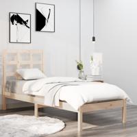 Bedframe massief hout 90x200 cm