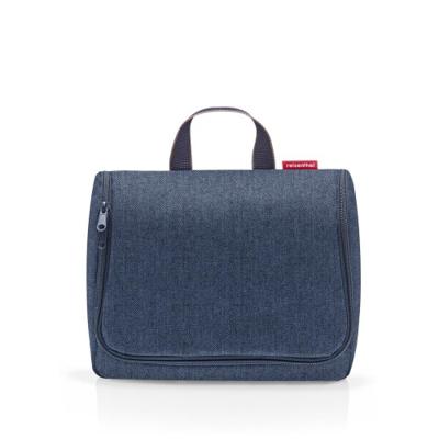 Reisenthel Toiletbag XL-Herringbone Dark Blue