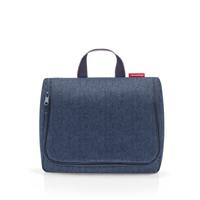 Reisenthel Toiletbag XL-Herringbone Dark Blue