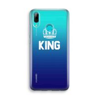 King zwart: Huawei P Smart (2019) Transparant Hoesje