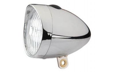 Edge koplamp retro 3 led aan/uit incl. batterijen chroom (werkplaatsverpakking)