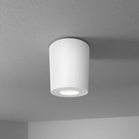 Paxton LED Opbouwspot - 5 Watt 400 Lumen - 6000K daglicht wit - GU10 - Badkamer Opbouwspot - Kantelbaar - Dimbaar - IP65 waterdicht - Rond - Voor binnen en buitengebruik - Wit
