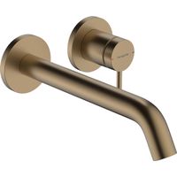 Hansgrohe Tecturis S Wastafelkraan Inbouw - mengkraan - rond - eengreeps - 22.5cm uitloop - geborsteld brons 73351140