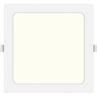 Inbouw LED Downlight Vierkant 15W - Natuurlijk Wit 4000K - Mat Wit