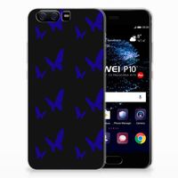 Huawei P10 TPU bumper Vlinder Patroon - thumbnail