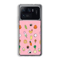 Happy bento friends: Xiaomi Mi 11 Ultra Transparant Hoesje
