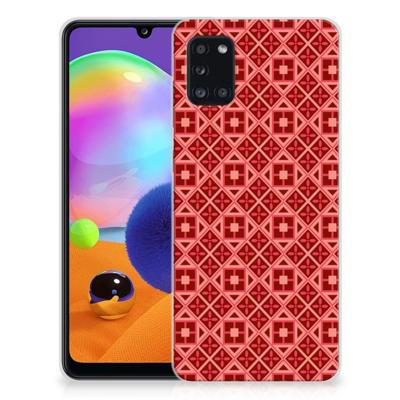 Samsung Galaxy A31 | TPU bumper | Batik Rood
