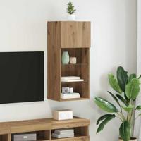 Wandgemonteerde TV Kast Artisan Eiken 40,5 x 30 x 90 cm