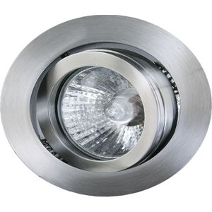 LED Inbouwspot RVS rond kantelbaar 850.059