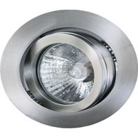 LED Inbouwspot RVS rond kantelbaar 850.059