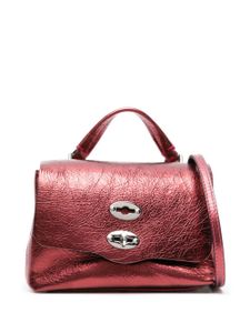 Zanellato petit sac à bandoulière Postina en cuir - Rouge