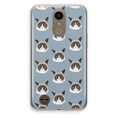 It's a Purrr Case: LG K10 (2017) Transparant Hoesje