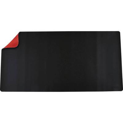 Deflecto DM12060BR Bureau onderlegger Zwart, Rood (b x h) 1200 mm x 600 mm
