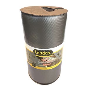 Leadax Loodvervanger 100 cm x 6 meter - Grijs