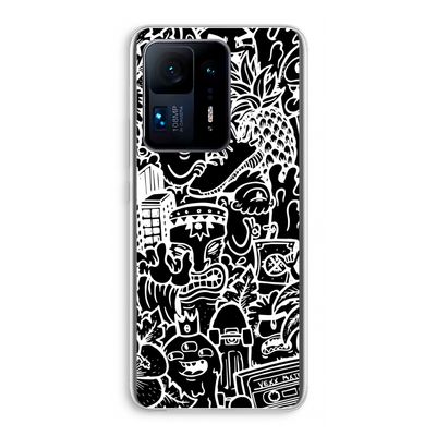 Vexx Black Mixtape: Xiaomi Mi Mix 4 Transparant Hoesje