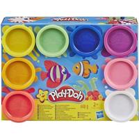 Play-Doh - 8 potjes boetseerklei - regenboogkleuren - elk 56 g