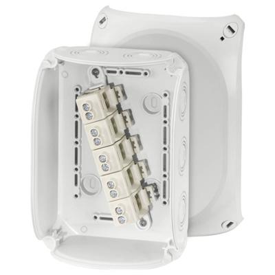 Hensel 62000061 Verdeeldoos Halogeenvrij, Verzegelbaar, Weerbestendig (l x b) 180 mm x 130 mm 1 stuk(s)