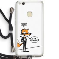 GSM secure: Huawei Ascend P10 Lite Transparant Hoesje met koord